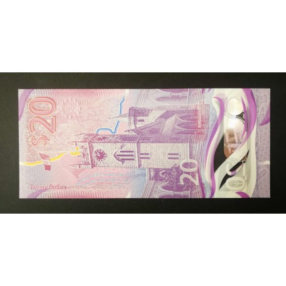 Barbados 20 Dollar 2022 UNC 