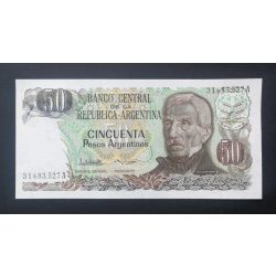 Argentina 50 Pesos 1985 Unc