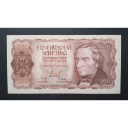 Ausztria 500 Schilling 1965 aUNC-