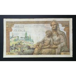 France 1000 Francs 1943 F