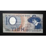 Hollandia 10 Gulden 1944 VF