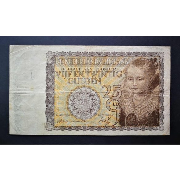 Hollandia 25 Gulden 1940 F-