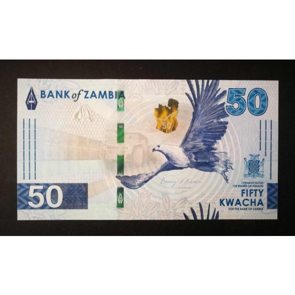 Zambia 50 Kwacha 2024 Unc