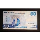 Zambia 50 Kwacha 2024 Unc