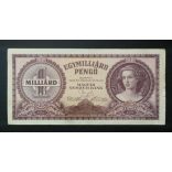 Hungary 1 billion Pengő 1946 F