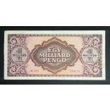 Hungary 1 billion Pengő 1946 F