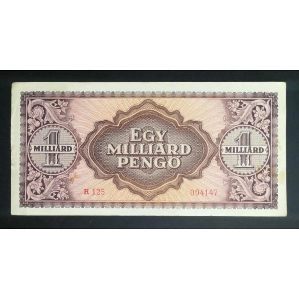 Hungary 1 billion Pengő 1946 F