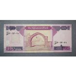 Afganisztan 100 Afghanis 2012 UNC