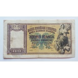 Albania 100 Franga 1940 VG