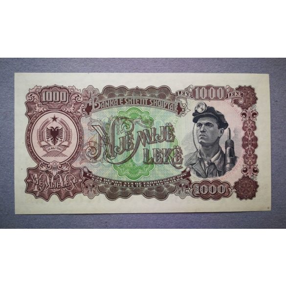 Albánia 1000 Leke 1957 UNC-