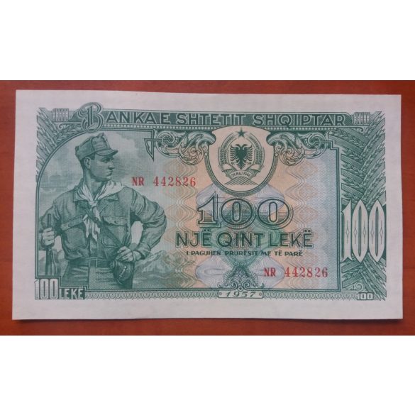 Albánia 100 Leke 1957 UNC