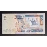 Albania 500 Leke 2001 Unc
