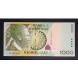 Albania 1000 Leke 2011 Unc