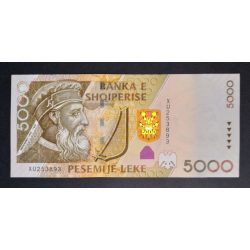 Albania 5000 Leke 2013 Unc-