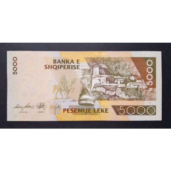 Albania 5000 Leke 2013 Unc-