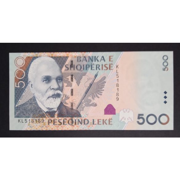 Albánia 500 Leke 2015 Unc