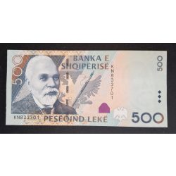 Albania 500 Leke 2015 Unc