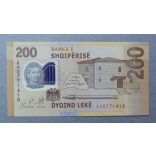 Albania 200 Leke 2017 UNC