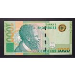 Albania 1000 Leke 2019 Unc