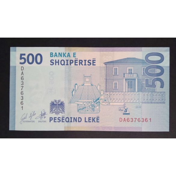 Albania 500 Leke 2020 Unc
