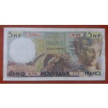 Algéria 5 Francs 1959 VF