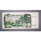 Algéria 50 Francs 1977 Unc