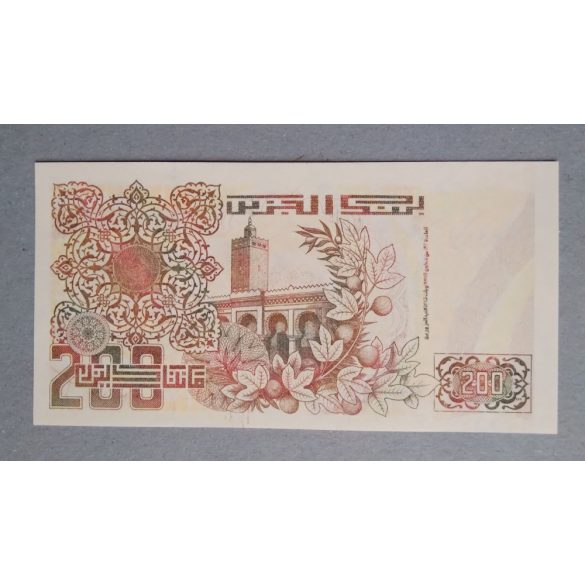 Algéria 200 Dinars 1992 UNC