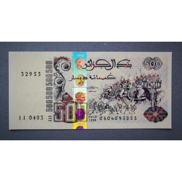 Algéria 500 Francs 1998 Unc