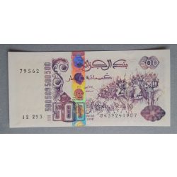 Algéria 500 Dinars 1998 Unc-
