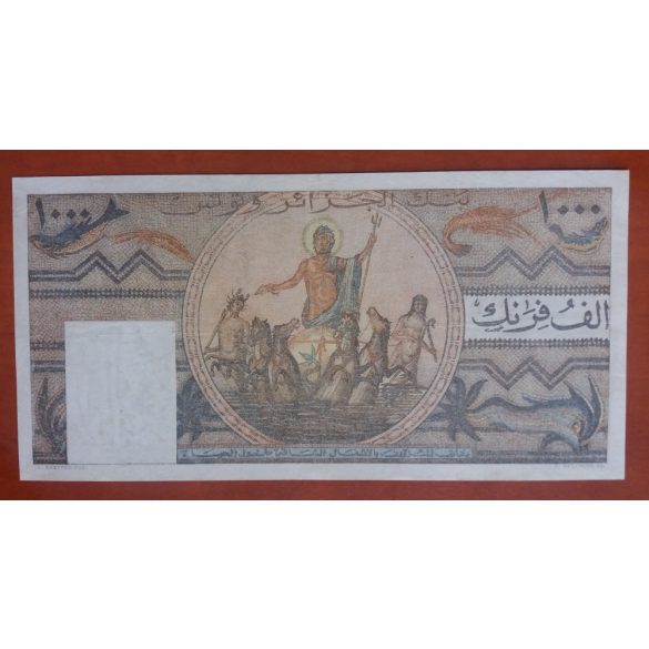 Algeria and Tunisia 1000 Francs 1950 VF