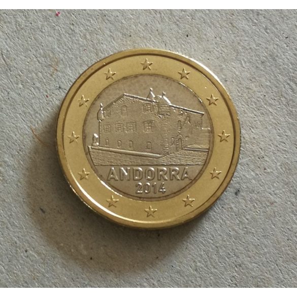 Andorra 1 Euro 2014 aUNC+