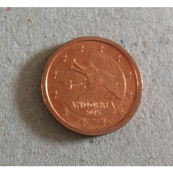 Andorra 2 Euro Cent 2015 aUNC+