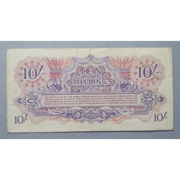 Anglia 10 Shillings 1946 F