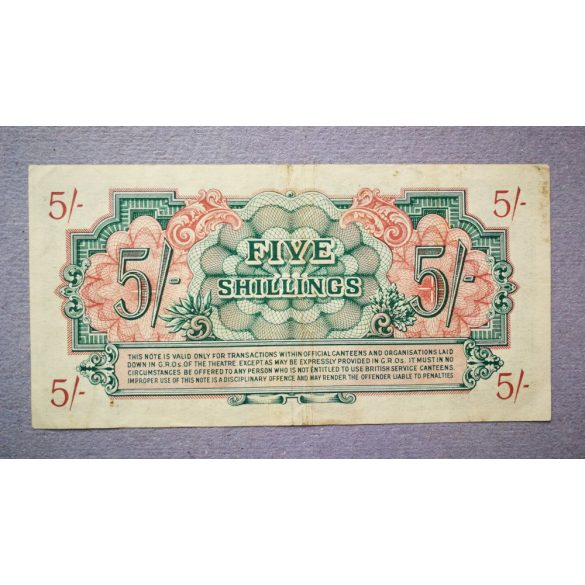 Anglia 5 Shillings 1946 VF-