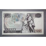 Anglia 20 Pounds 1970-80 Unc-