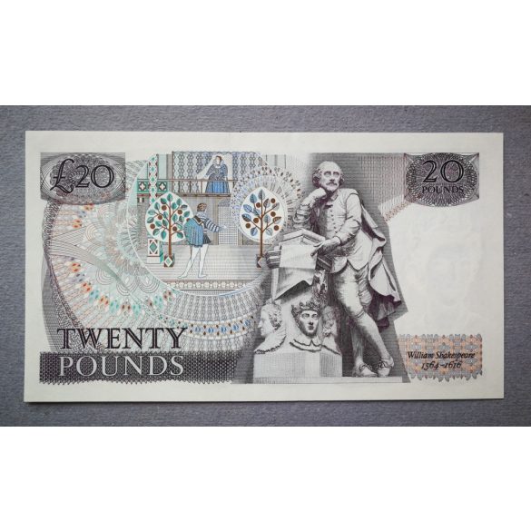 Anglia 20 Pounds 1970-80 Unc-