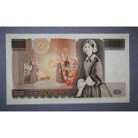 England 10 Pounds 1975 AUnc