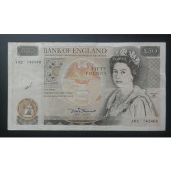 Great Britain 50 Pounds 1981-88 F+