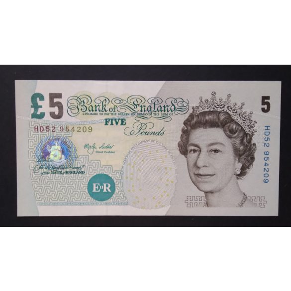 Anglia 5 Pounds 2002 Unc