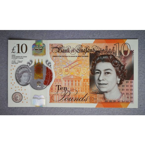 England 10 Pounds 2016 Unc