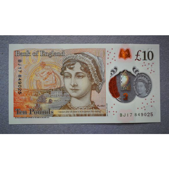 Anglia 10 Pounds 2016 Unc