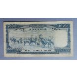 Angola 1000 Escudos 1962 F+