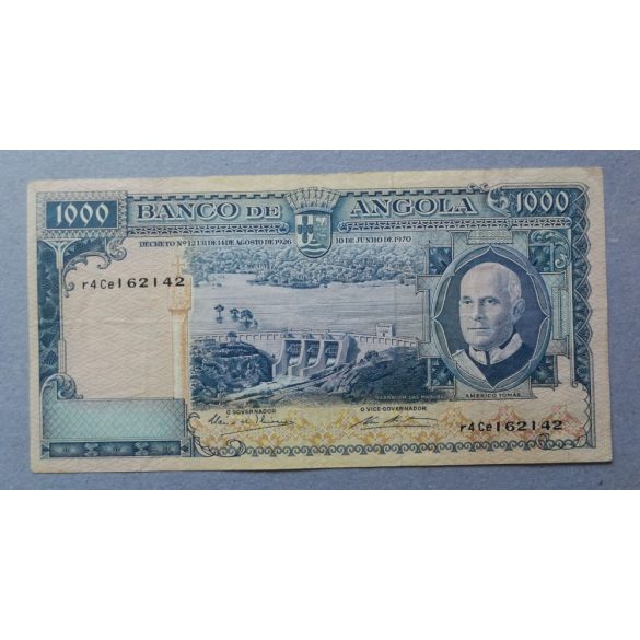 Angola 1000 Escudos 1970 F+