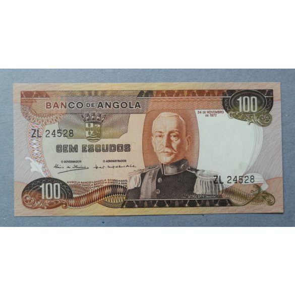 Angola 100 Escudos 1972 Unc