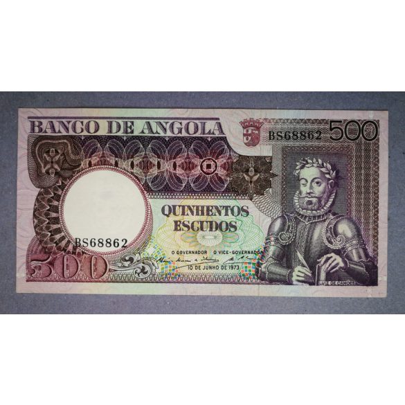 Angola 500 Kwanzas 1973 UNC-