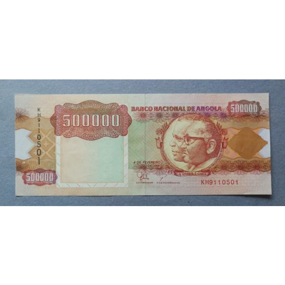 Angola 500000 Kwanzas 1991 Unc