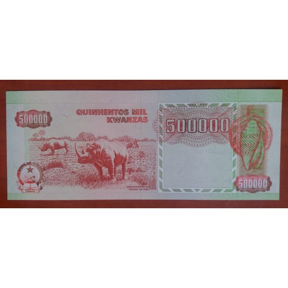 Angola 500.000 Kwanzas 1991 UNC
