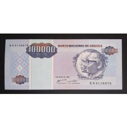 Angola 100000 Kwanzas 1995 Unc