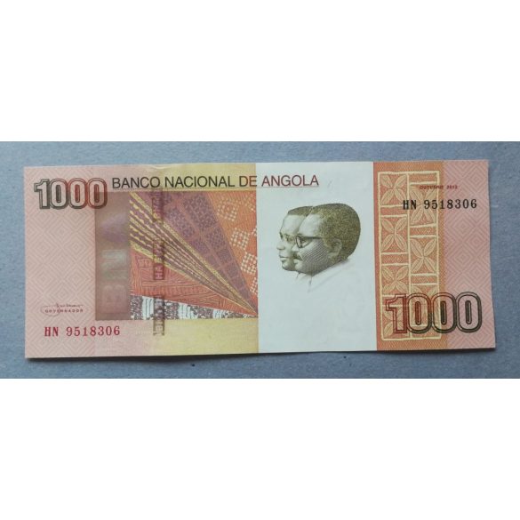 Angola 1000 Kwanzas 2012 Unc-