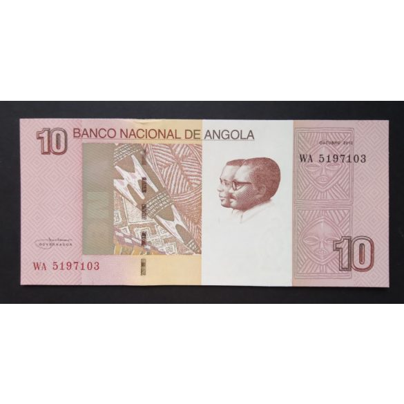 Angola 10 Kwanzas 2012/16 Unc 